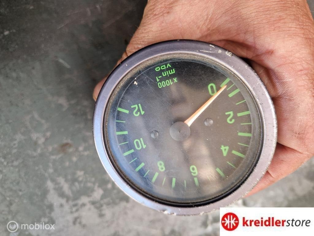 Kreidler Cockpit tellerset groene uitvoering VDO, Fietsen en Brommers, Brommeronderdelen | Kreidler, Gebruikt, Kreidler, Ophalen of Verzenden
