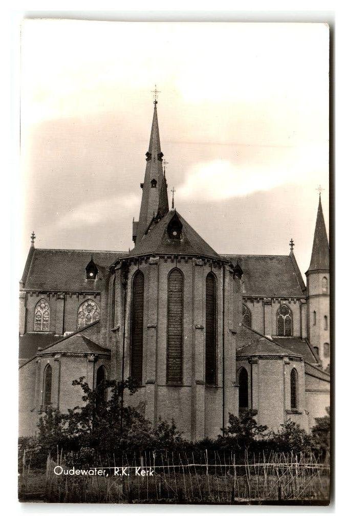 Oudewater, R.K. Kerk, Verzenden, 1940 tot 1960, Ongelopen, Utrecht