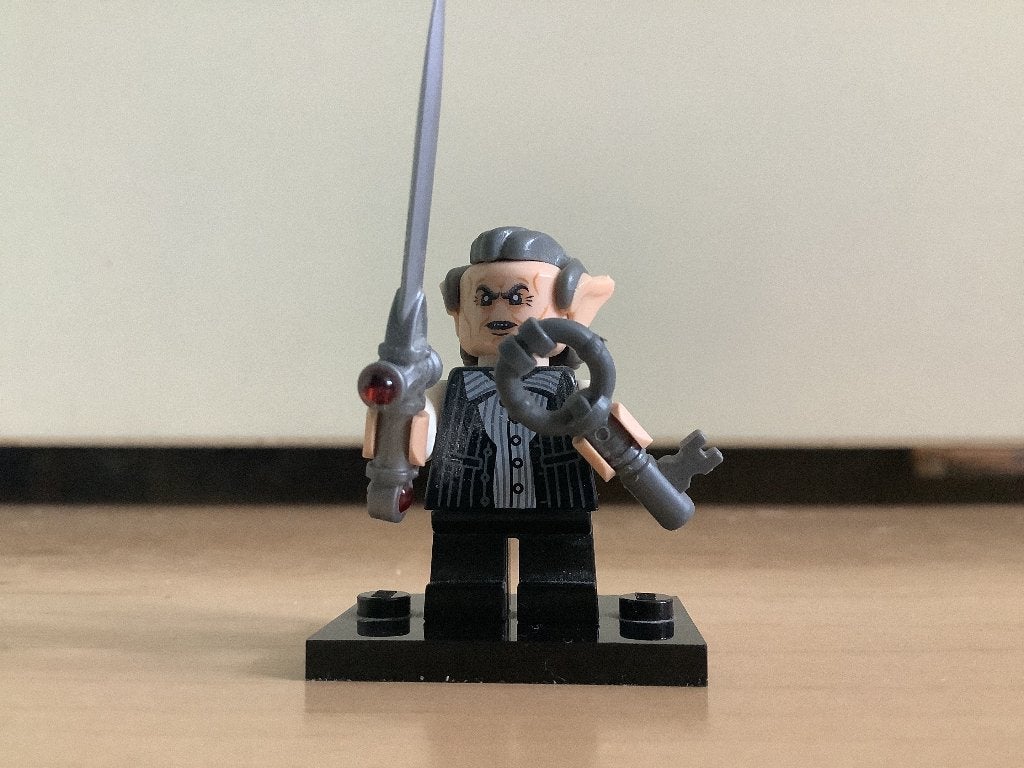 Lego minifigure Grijphaak - uit Harry Potter mystery bag, Ophalen of Verzenden, Zo goed als nieuw, Actiefiguurtje