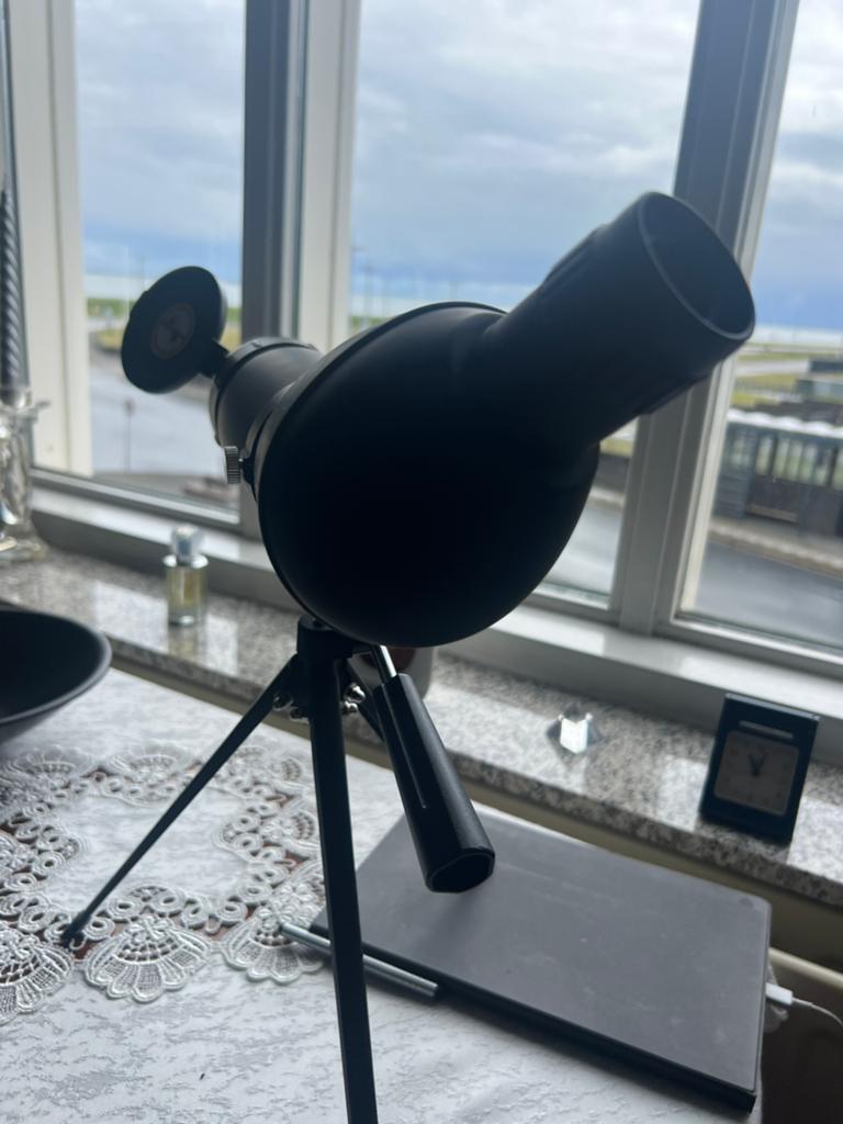 Auriol 20-60x60 Spottingscope in nieuwstaat, Audio, Tv en Foto, Optische apparatuur | Telescopen, Ophalen, Lenzentelescoop (refractor)