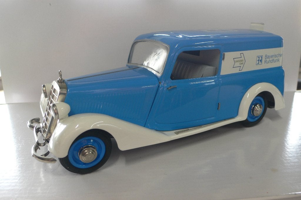 mercedes 170v camerawagen br-schuco #00033  1/18-KOOPJE_, Verzenden, Gebruikt, Auto, Overige merken