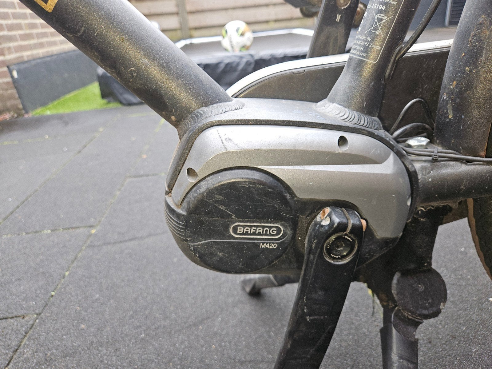 Foto 8 van Cortina U4 E-bike 61cm met Bafang M420 motor - Opknapper