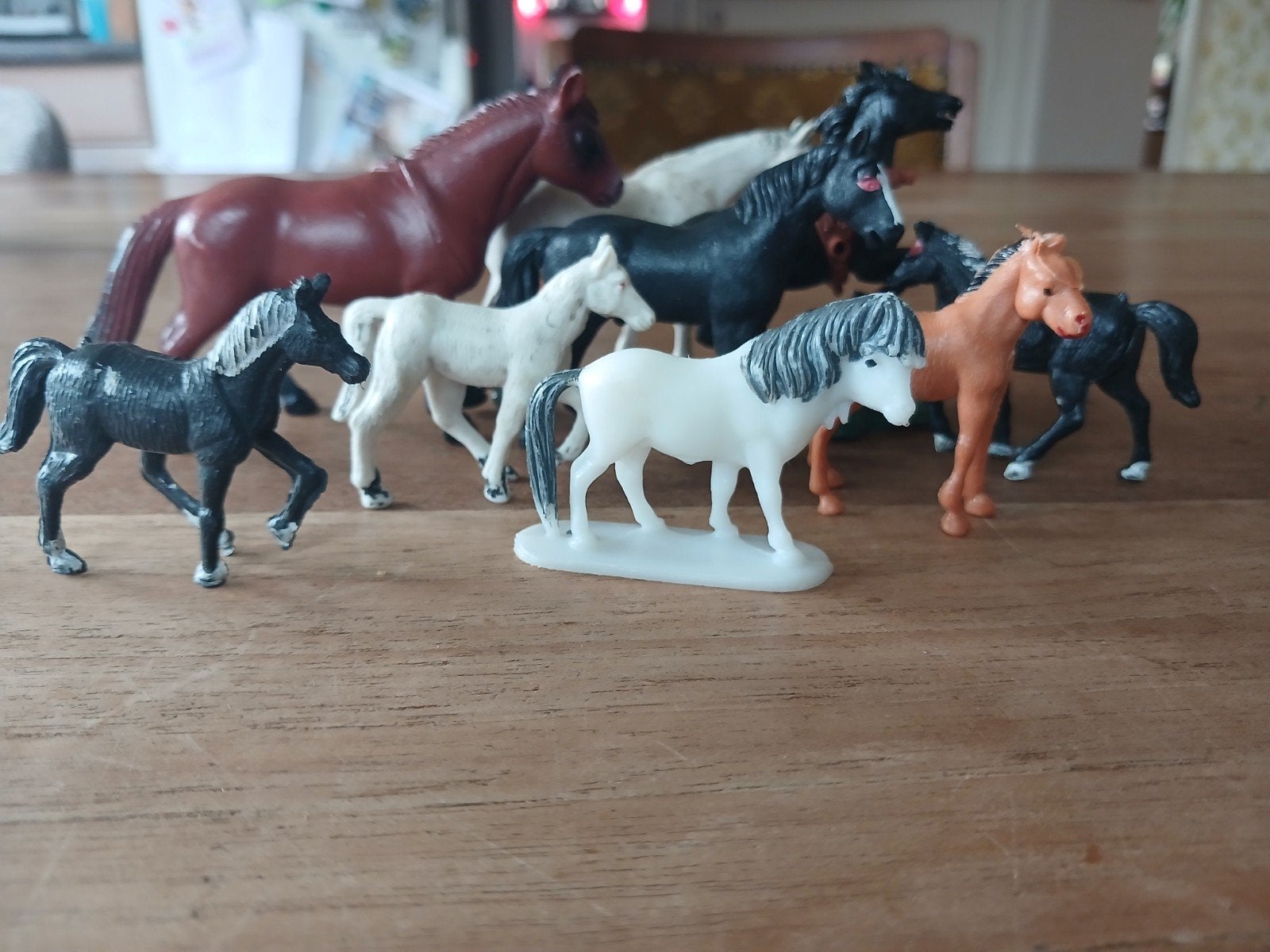Speelgoed paarden (sommige beschadigd), Ophalen of Verzenden, Gebruikt, Jongen of Meisje