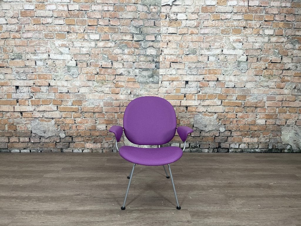 Gispen Kembo 302 Easy Chair – Paars | W.H. Gispen, Ophalen, Minder dan 75 cm, Design, Zo goed als nieuw