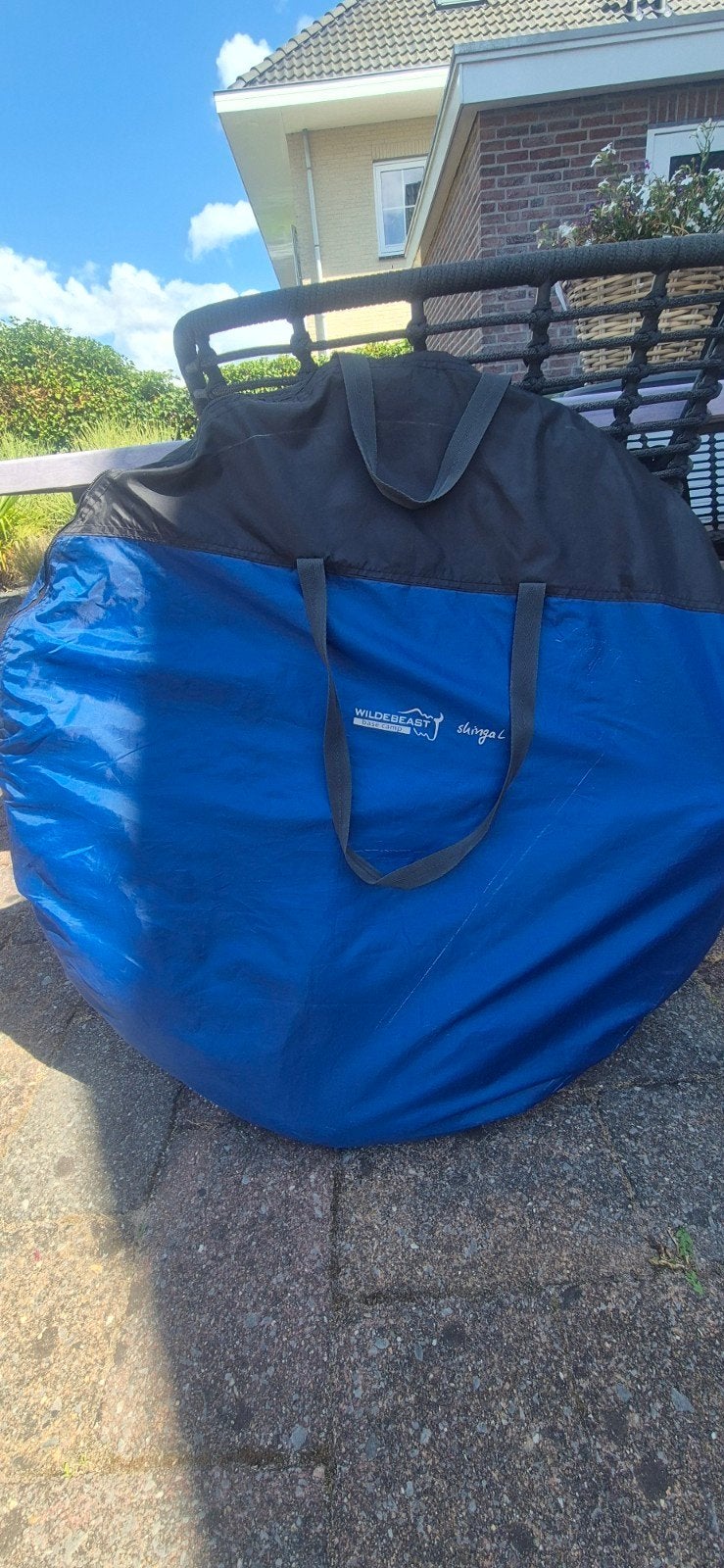 complete set, pop-up tent, matras en slaapzak, Caravans en Kamperen, Tenten, Ophalen, Zo goed als nieuw, Tot en met 2