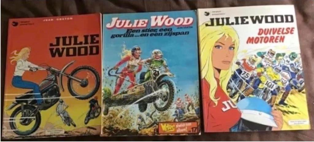 14 uitgaves van Jean Graton (Michael Vaillant,Julie Wood), Meerdere stripboeken, Ophalen of Verzenden, Gelezen