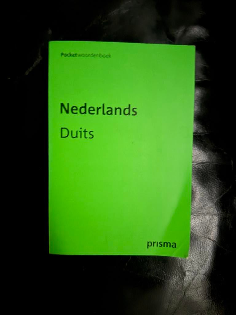 Pocket Woordenboek Nederlands Duits - Prisma, Boeken, Woordenboeken, Ophalen of Verzenden, Gelezen, Prisma of Spectrum, Nederlands