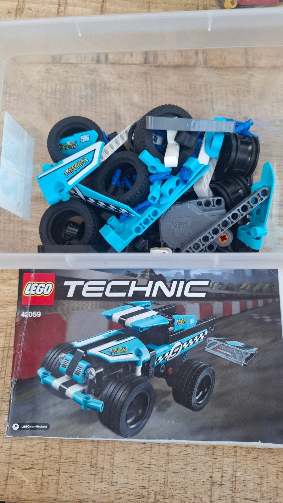 LEGO Technic 42059 Stunt Truck met handleiding, Ophalen, Gebruikt, Lego, Technic