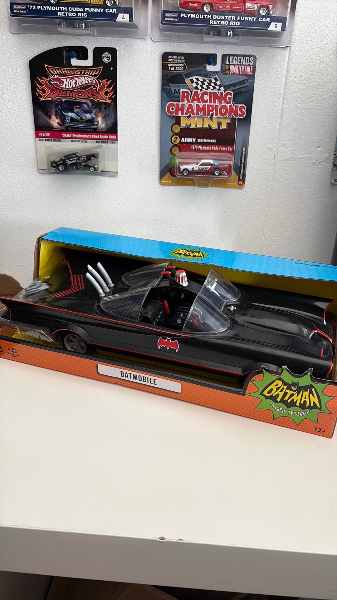 Batmobile 1966 Classic series Batman 1/18, Ophalen of Verzenden, Nieuw, Auto, Overige merken