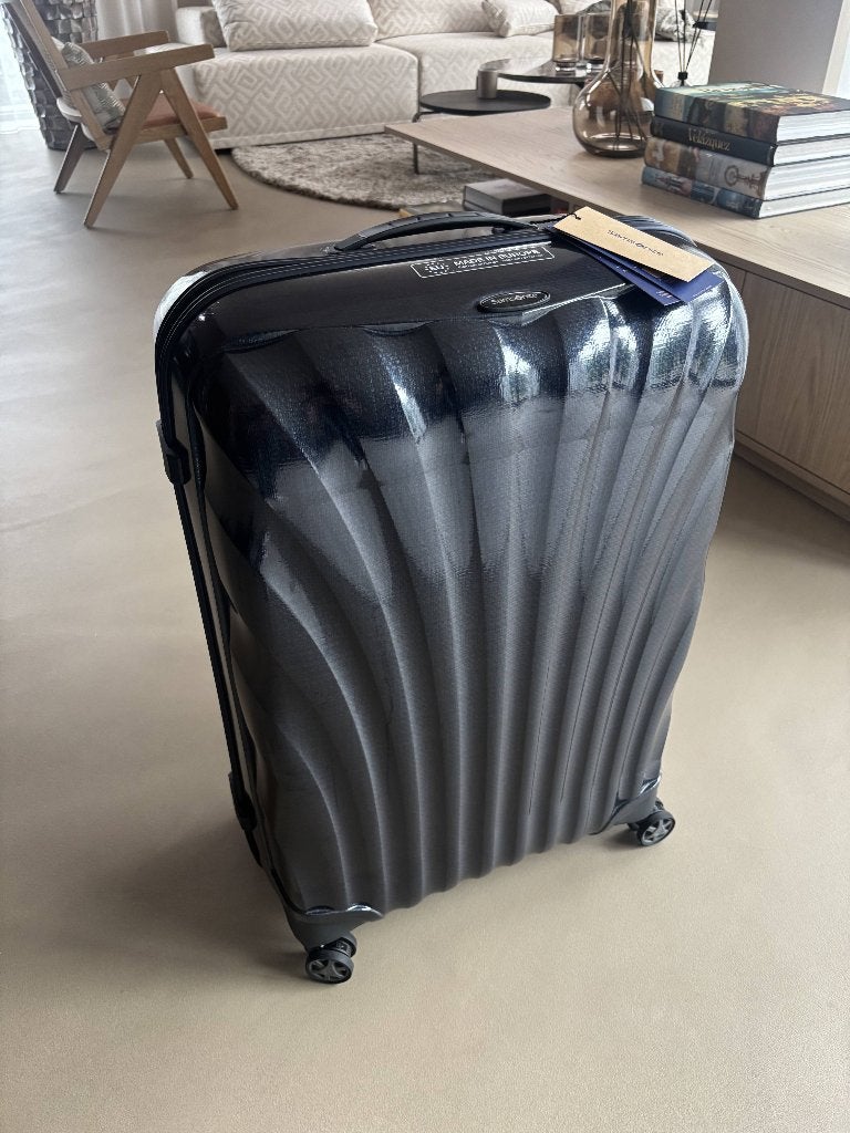 Samsonite C-Lite 75 cm – Midnight Blue, Ophalen, Hard kunststof, 45 tot 55 cm, Nieuw
