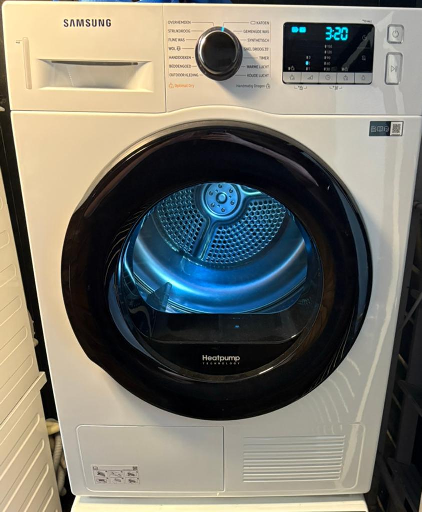 In NIEUWSTAAT Samsung warmtepompdroger – 8KG A+++, Witgoed en Apparatuur, Wasdrogers, Overige typen, 8 tot 10 kg, Ophalen of Verzenden