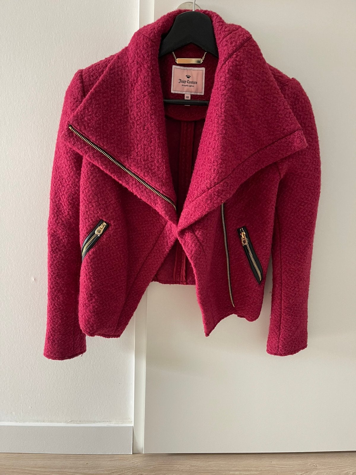 Juicy couture jas XS, Kleding | Dames, Ophalen of Verzenden, Zo goed als nieuw, Jasje, Roze