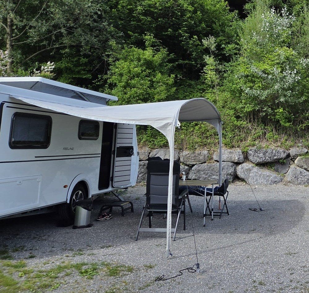 Karsten Touring Luifel + Zijwand, Ophalen of Verzenden, Gebruikt