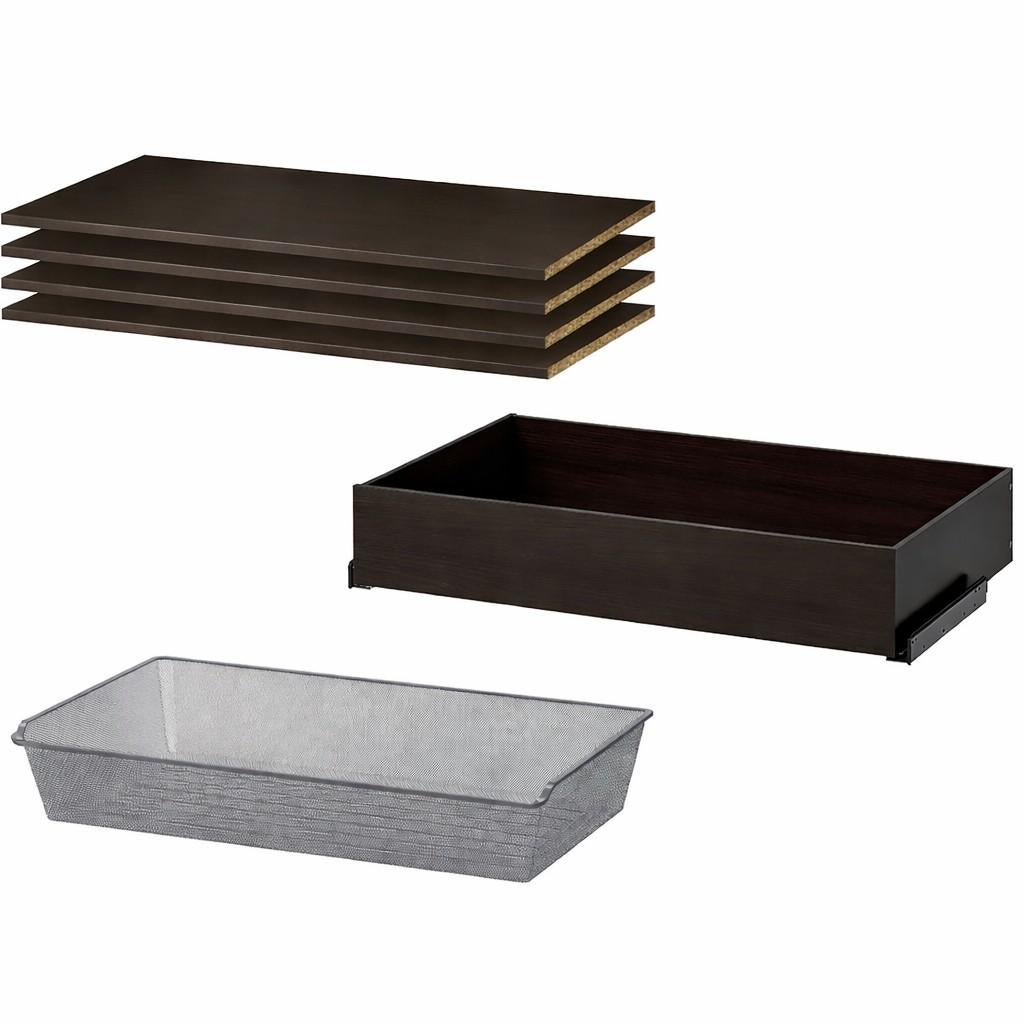 Ikea Pax Komplement onderdelen zwartbruin, Huis en Inrichting, Kasten | Kledingkasten, Ophalen, 50 tot 75 cm, 50 tot 100 cm, Minder dan 100 cm