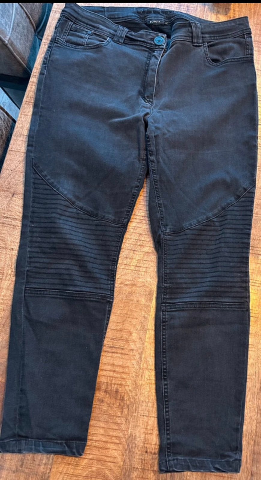 zgan broek van Bonita, Verzenden, Zo goed als nieuw, Blauw, W33 - W36 (confectie 42/44)