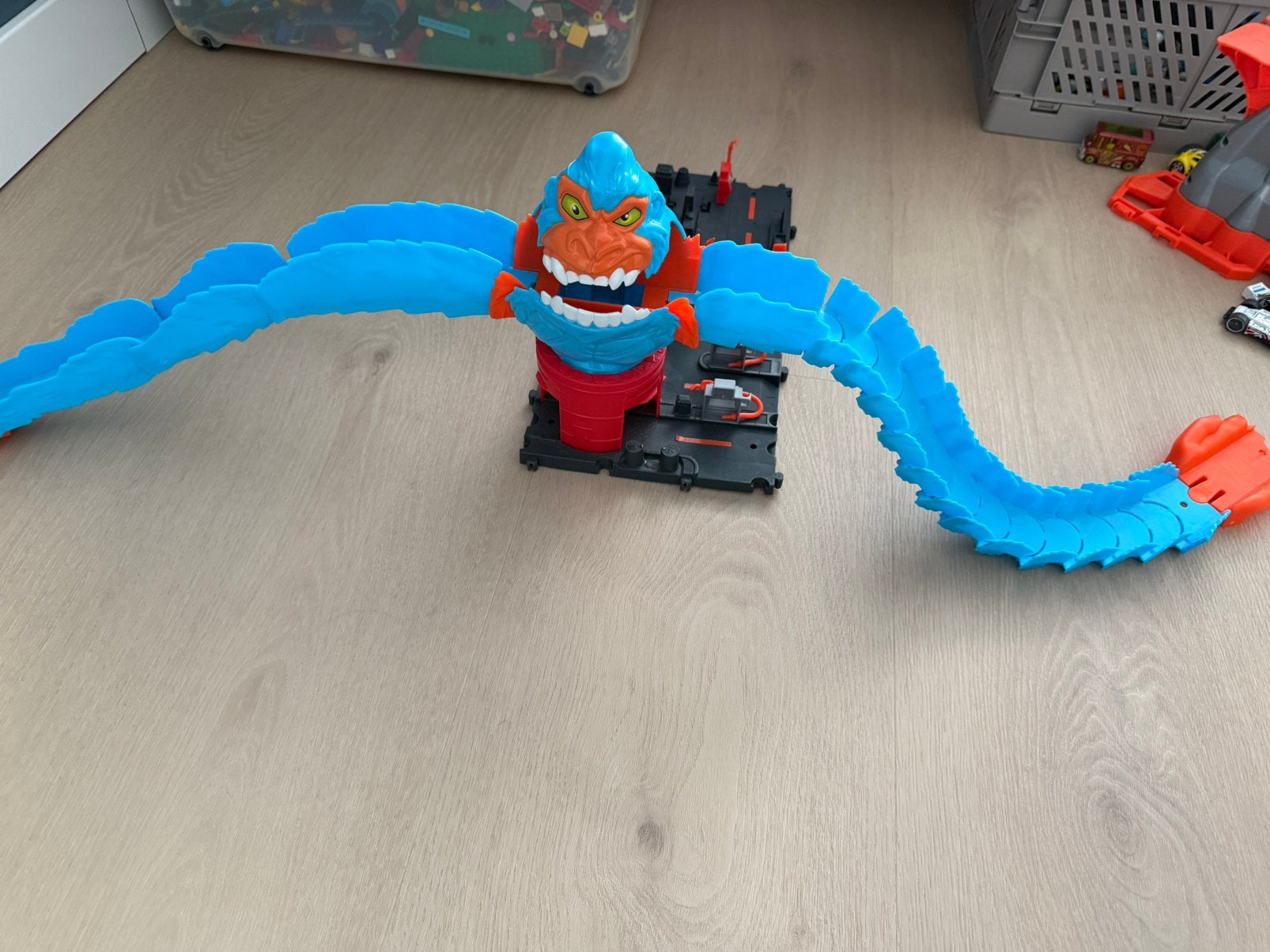 Hot Wheels City Wreck & Ride Gorilla Attack speelse, Ophalen of Verzenden, Zo goed als nieuw, Handmatig, Hot Wheels