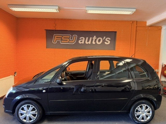 Opel Meriva 1.6 16V / ESSENTIA / ZEER MOOI / AIRCO!, Voorwielaandrijving, Gebruikt, Zwart, 4 cilinders