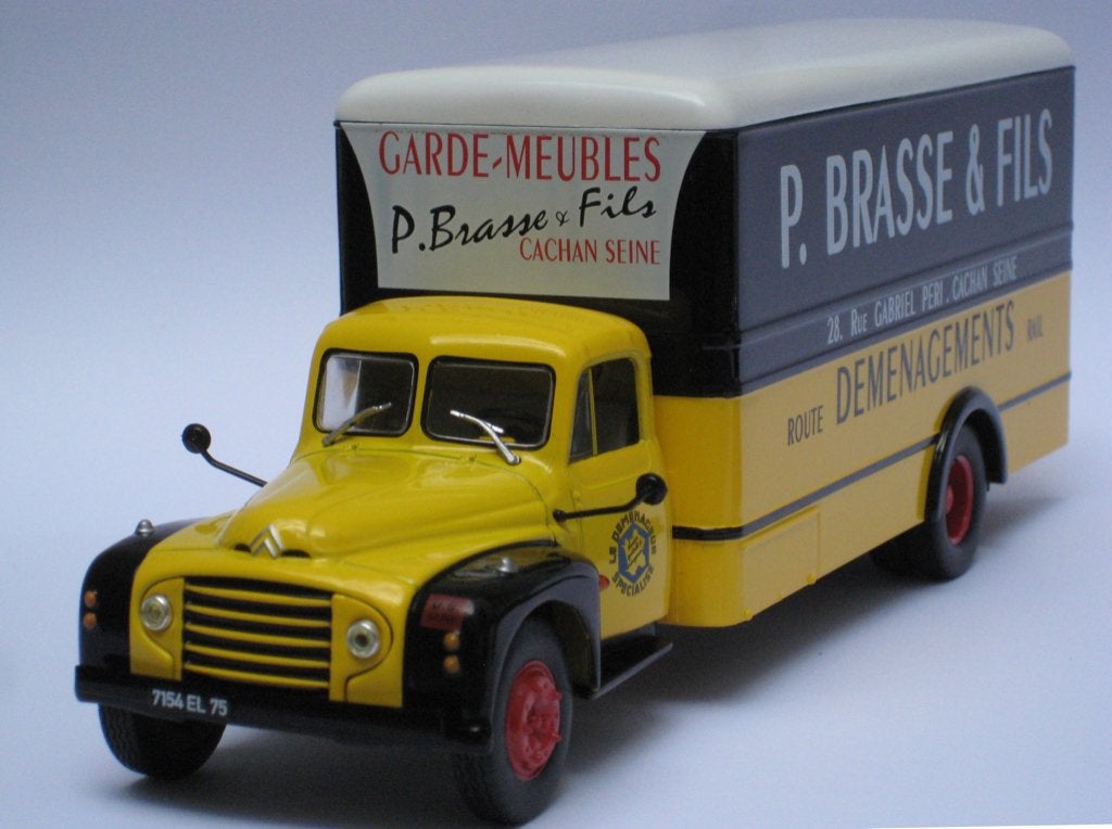 Citroen Type 55 verhuiswagen P. Brasse & fils Altaya 1:43, Hobby en Vrije tijd, Ophalen of Verzenden, Nieuw, Bus of Vrachtwagen