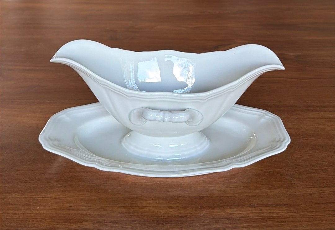 Rosenthal Chippendale sauskom met schotel, Ophalen of Verzenden, Zo goed als nieuw, Kom(men), Overige stijlen