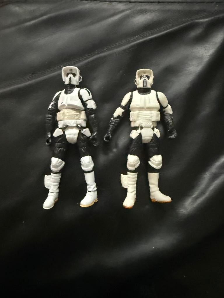 Star wars scout troopers, Verzamelen, Star Wars, Ophalen of Verzenden, Zo goed als nieuw, Actiefiguurtje