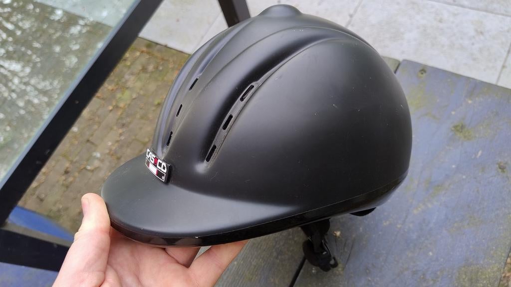 Casco paardrijden cap, verstelbare helm met VG1 goedkeuring, Ophalen