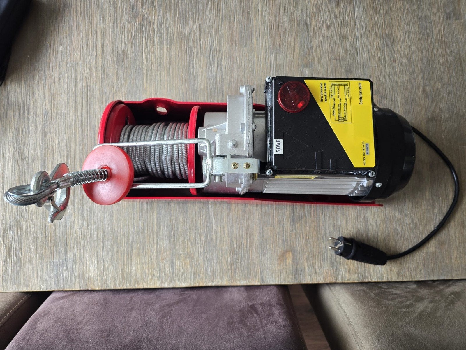 Vevor Elektrische Takel WX2200-2 - 1100/2200lb, Ophalen, Gebruikt, Elektrisch