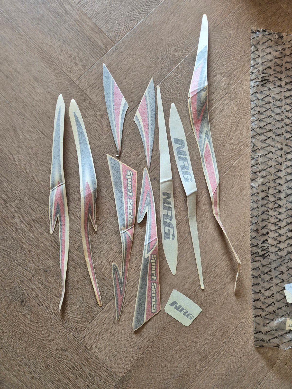 gilera nrg stickerset NOS, Ophalen of Verzenden