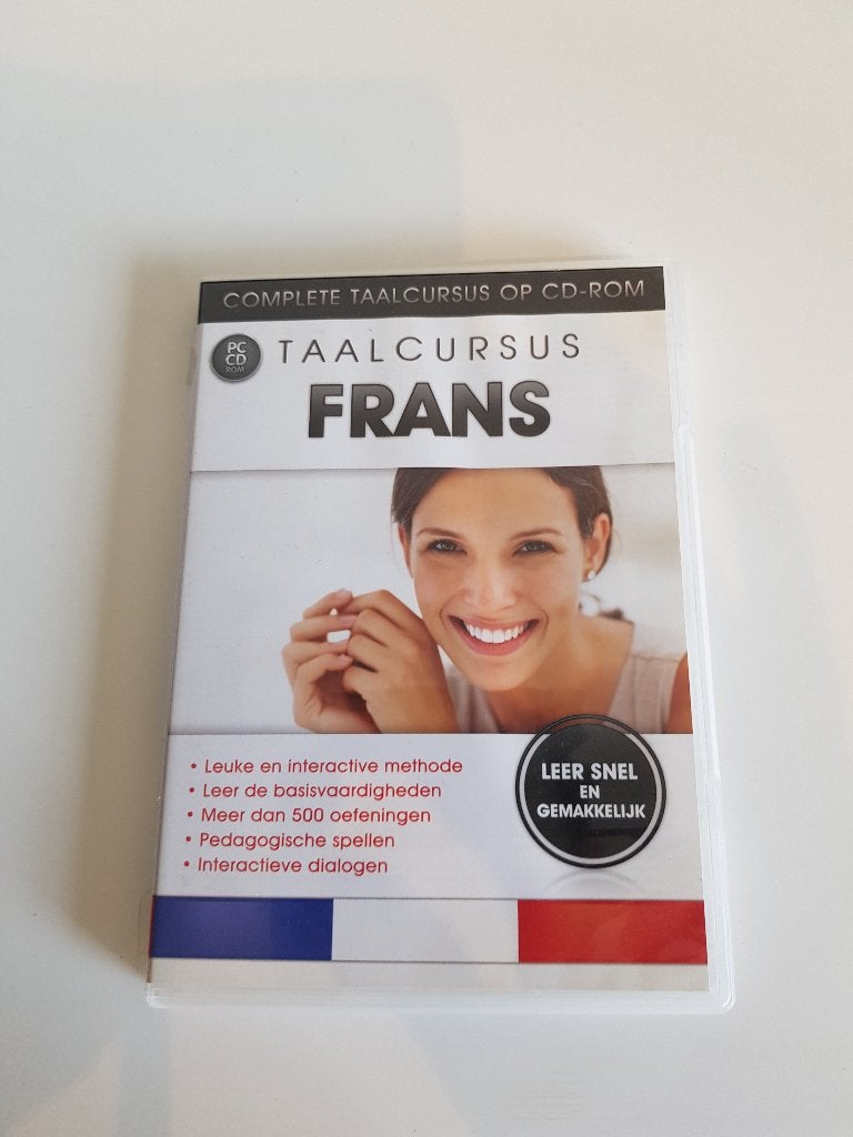 Complete Taalcursus Frans op CD, Ophalen of Verzenden, Zo goed als nieuw, Taalcursus, Windows