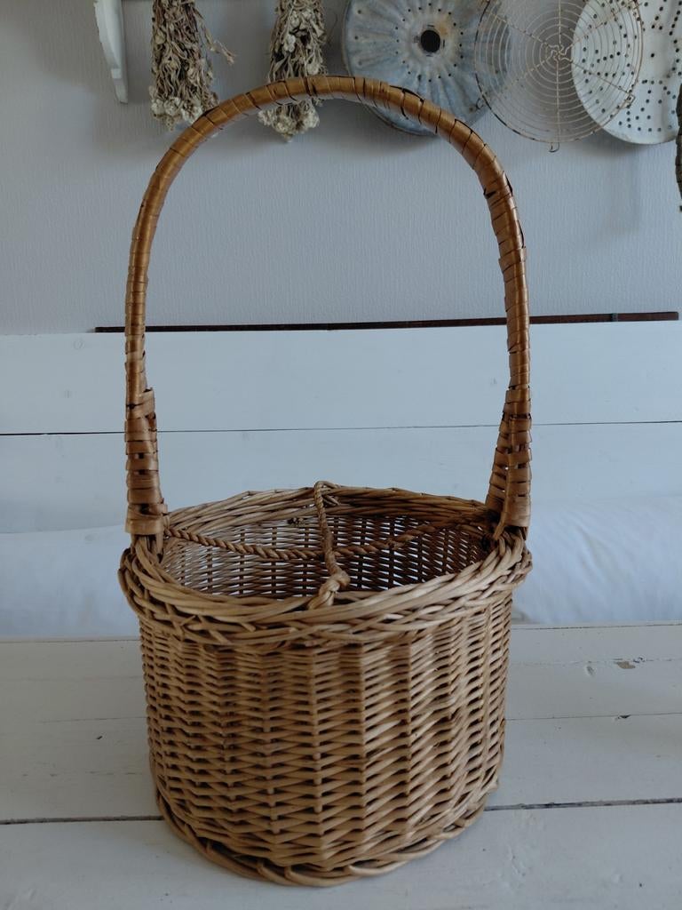 leuke rieten flessenmand, Ophalen of Verzenden