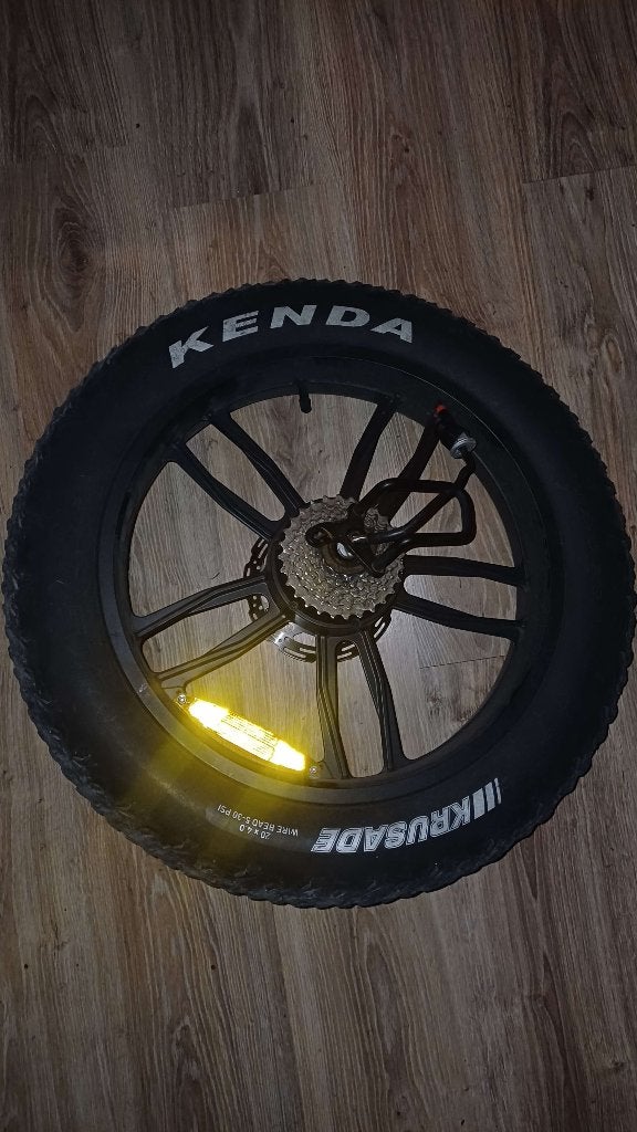 Fatbike voor en achterwiel 20" met 250W motor, Ophalen, Gebruikt, Overige merken