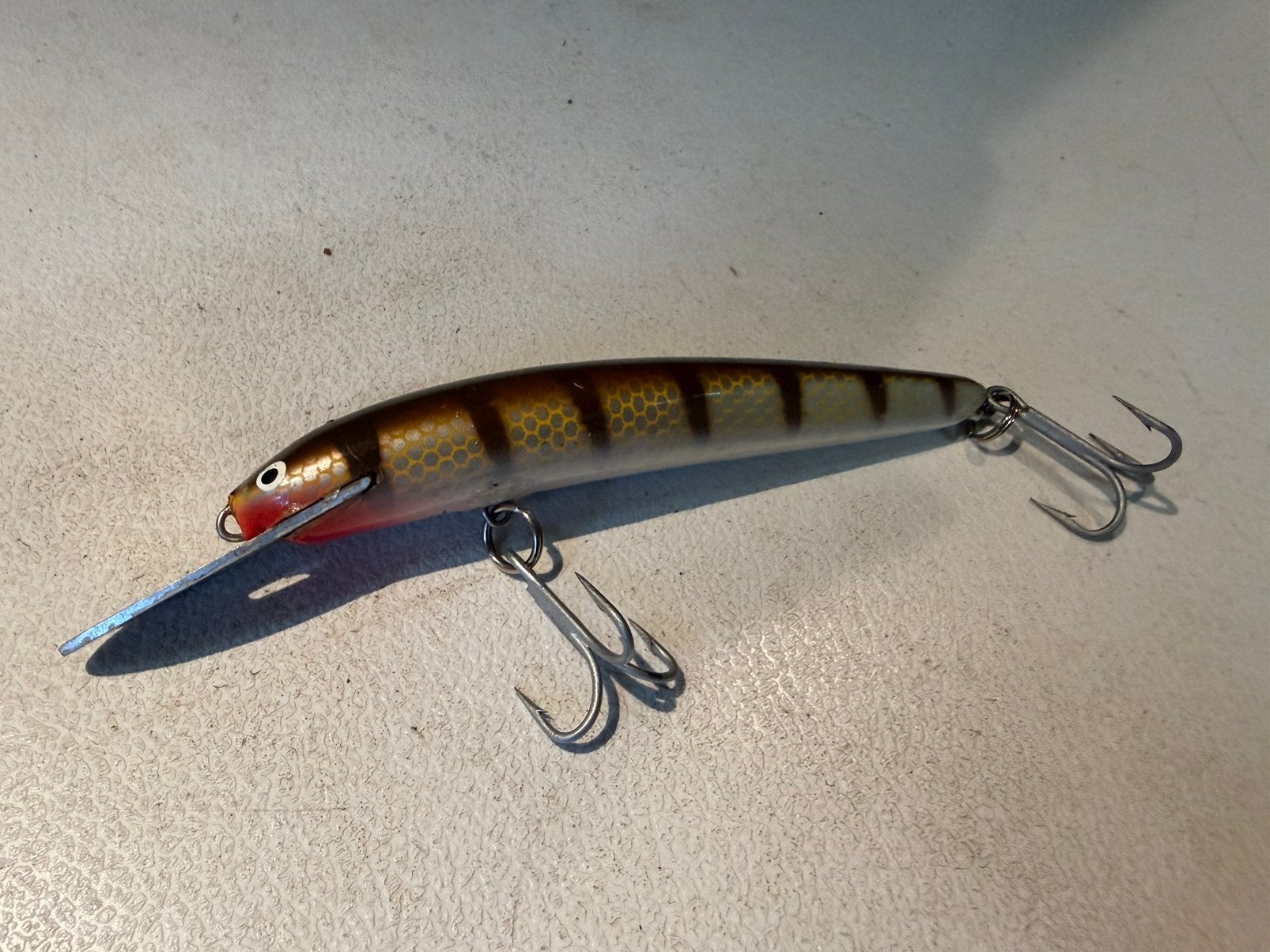 Nils Master metaal lip Invincible Deep Runner 12 cm kunstaas, Ophalen of Verzenden, Gebruikt, Kunstaas