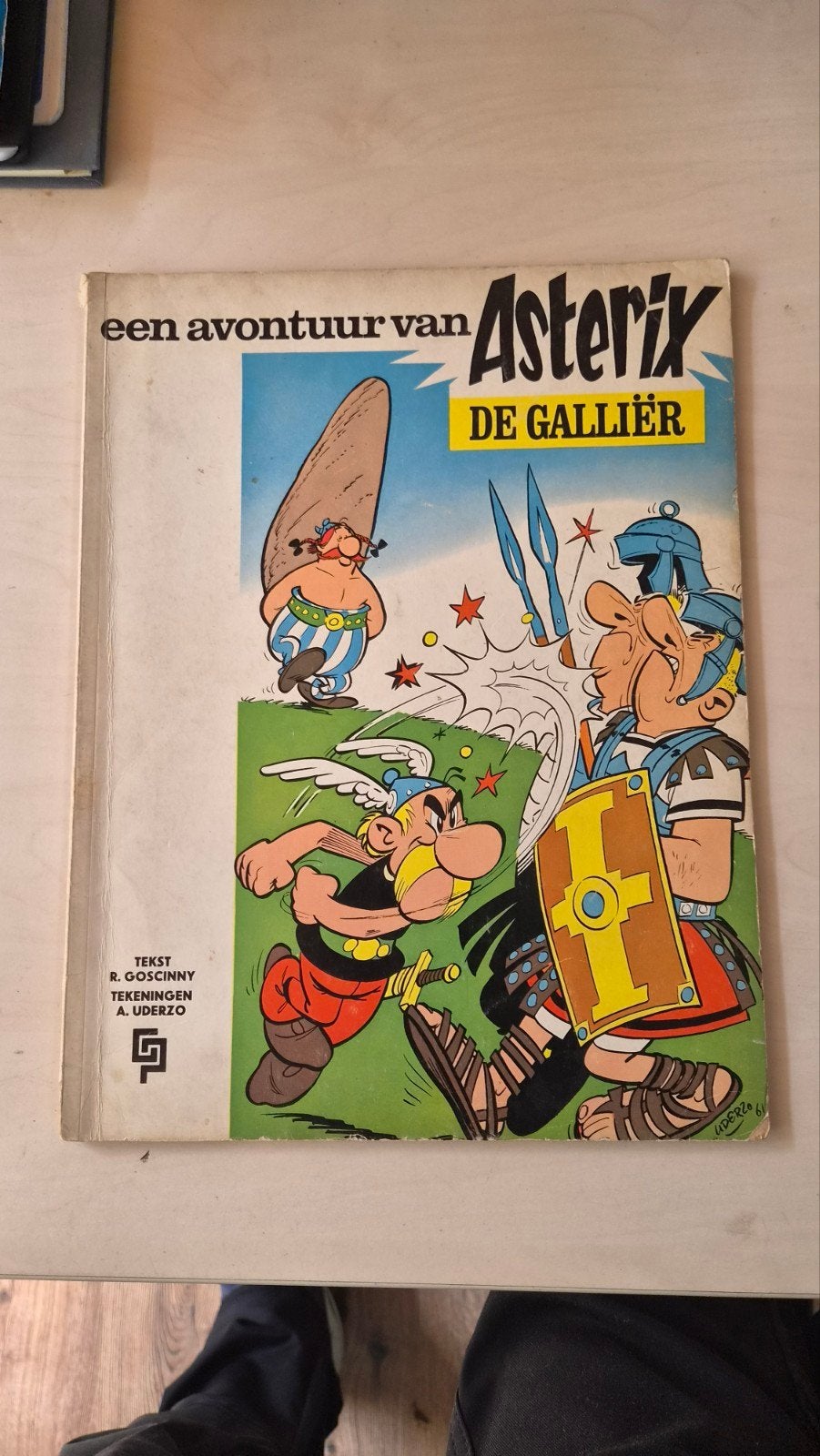 asterix en Obelix DE GALLIËREerste Nederlandse druk, derde o, Boeken, Eén stripboek, Ophalen of Verzenden, Gelezen