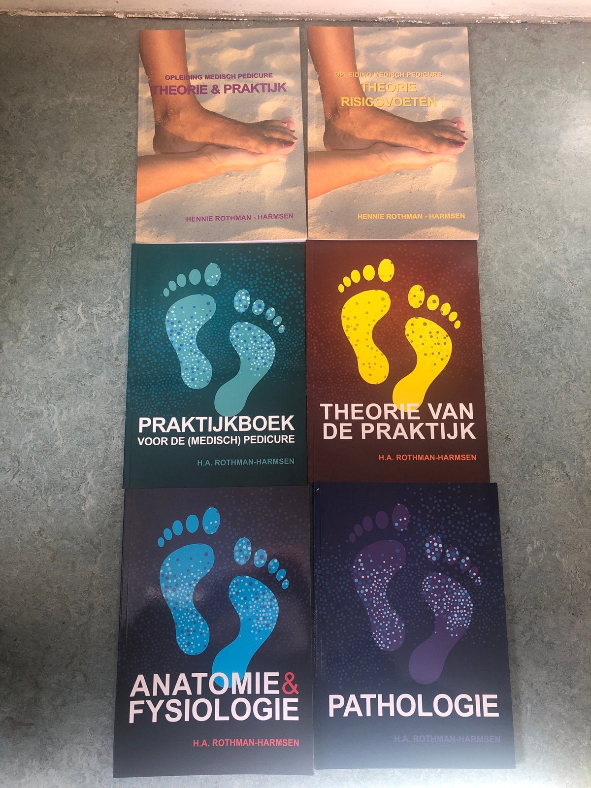 Boeken Medisch Pedicure Hennie Rothman-Harmsen, Boeken, Ophalen, Beta, Zo goed als nieuw, MBO