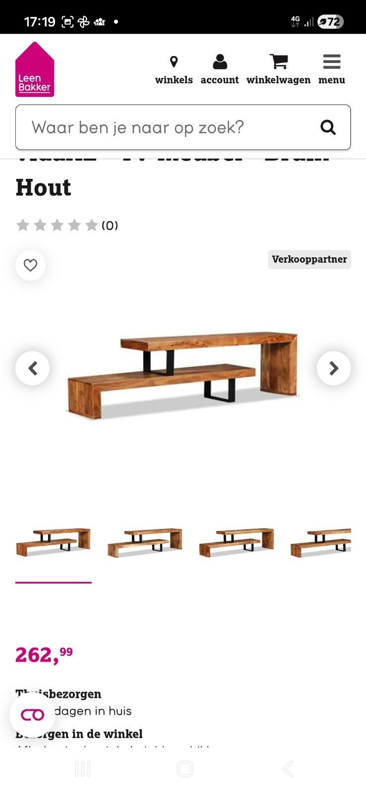 Foto 2 van Stijlvol Houten TV-Meubel - Modern Design