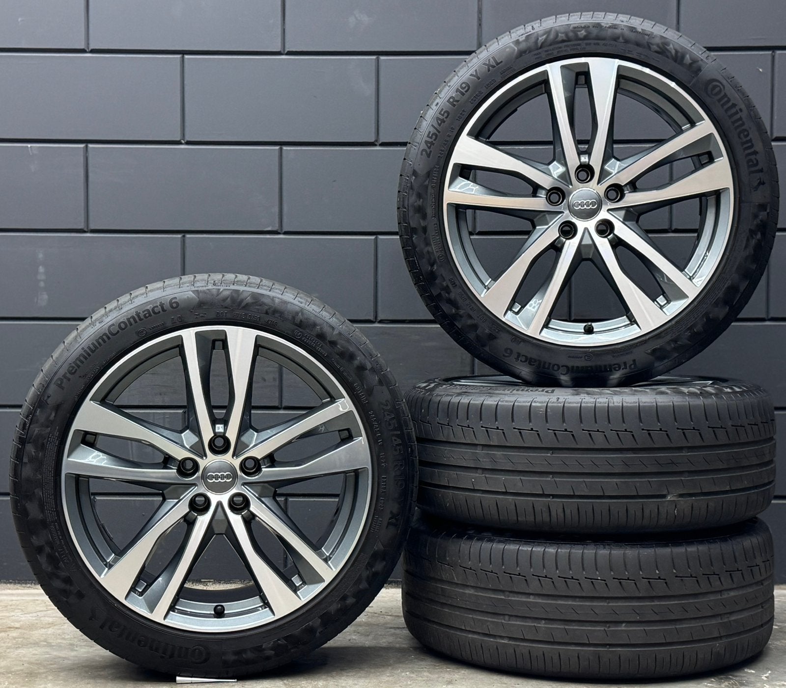 Originele 19 inch Audi A6 C8 5x112 ET40 8.5J Continental AO, Auto-onderdelen, 245 mm, ., Banden en Velgen, .