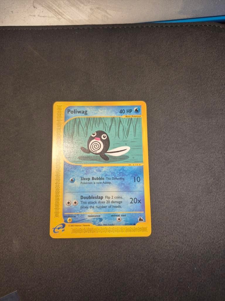 Poliwag near mint, Ophalen of Verzenden, Zo goed als nieuw