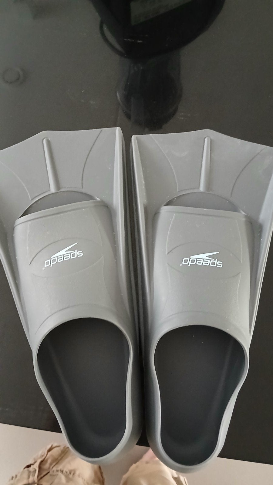 Speedo bodyboard skinboard Fin Zwemvliezen - Maat 45 Grijs, Watersport en Boten, Ophalen of Verzenden, Zo goed als nieuw, Overige typen