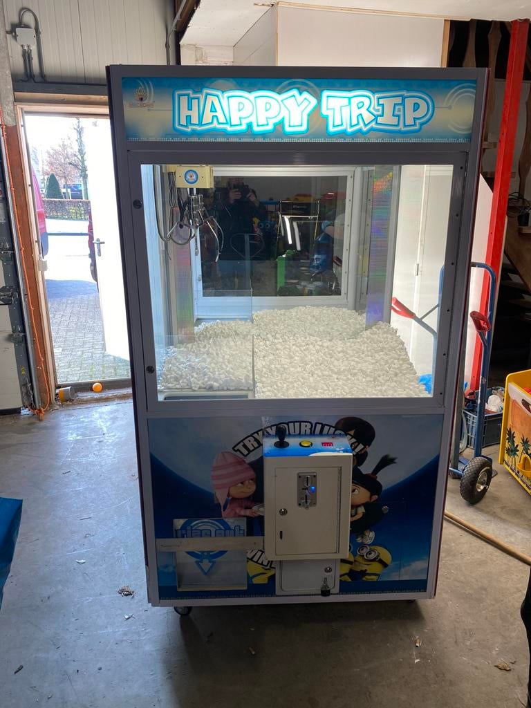 Grijpautomaat grijpmachine grijpkraan, Ophalen, Gebruikt