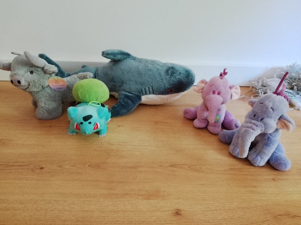 6 knuffels, Ophalen, Nieuw, Overige typen