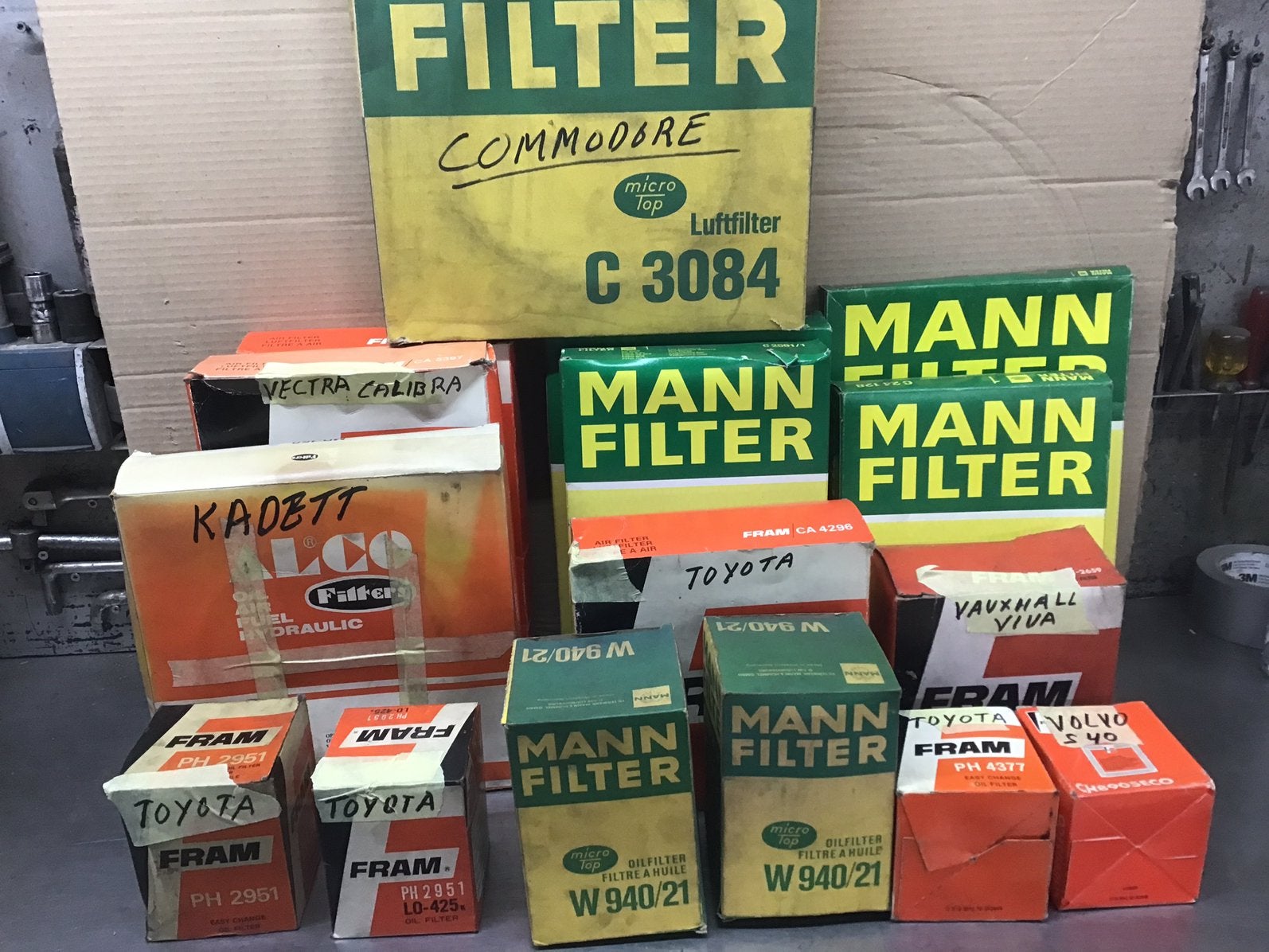 Filters, Auto-onderdelen, Ophalen, Nieuw