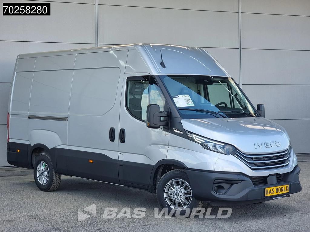 Iveco Daily 35S21 BPM VRIJ! 3.0L Automaat 210PK L2H2 2025-Mo, Auto's, Automaat, Stof, Euro 6, 4 cilinders