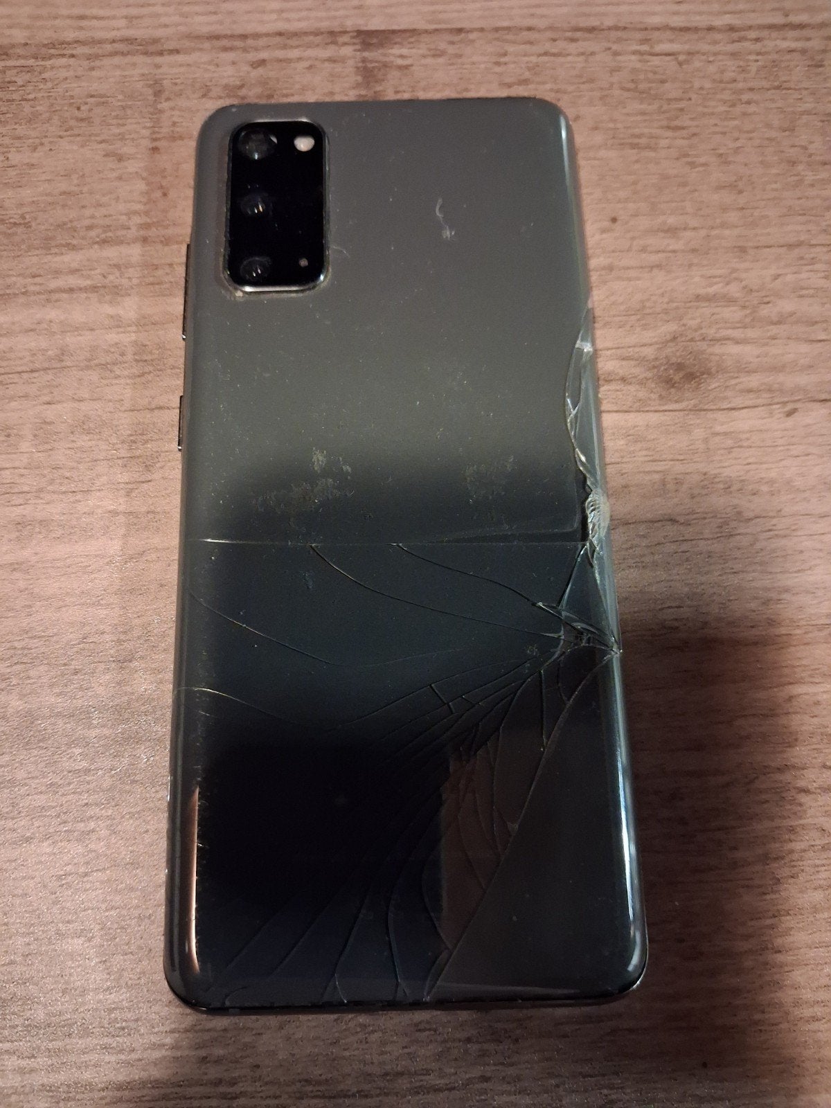 Samsung Galaxy S20 5G met gebarsten voor & achterkant, Ophalen, Touchscreen, Zonder simlock, Niet werkend