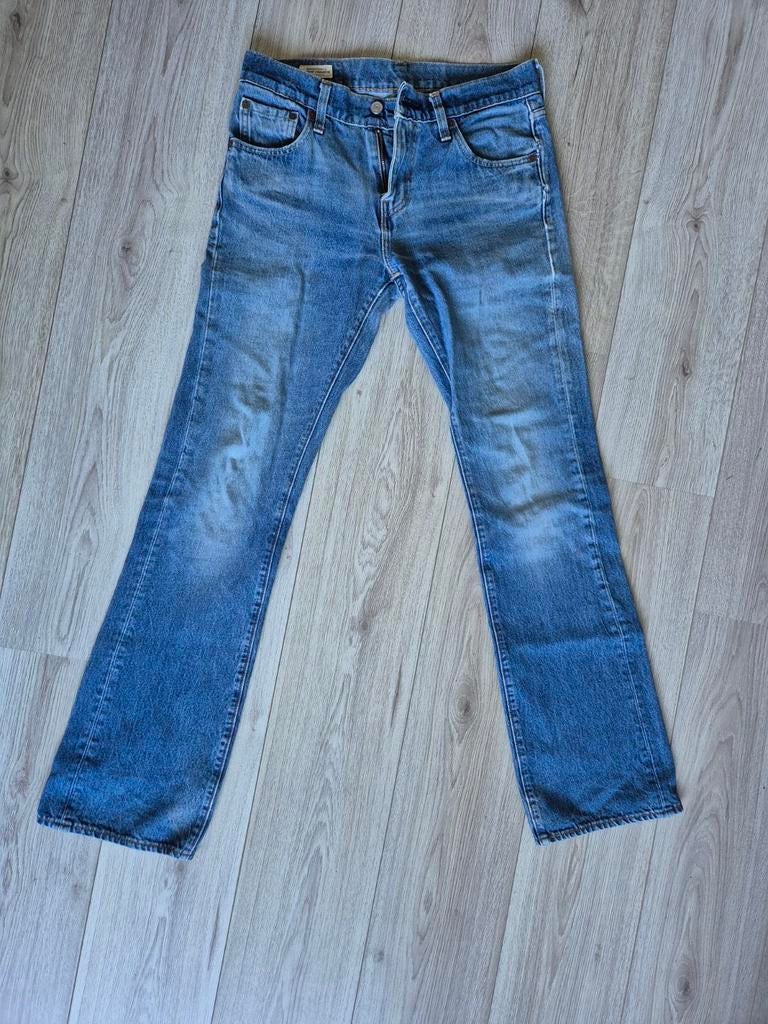 Levi's blauwe flare spijkerbroek 38 M, Blauw, Ophalen of Verzenden, W30 - W32 (confectie 38/40), Gedragen