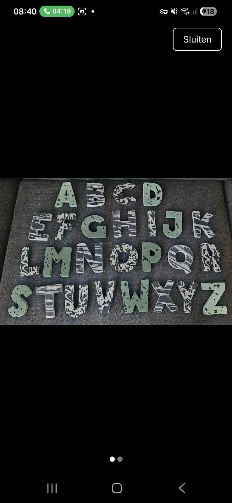 badspeelgoed letters, Ophalen of Verzenden