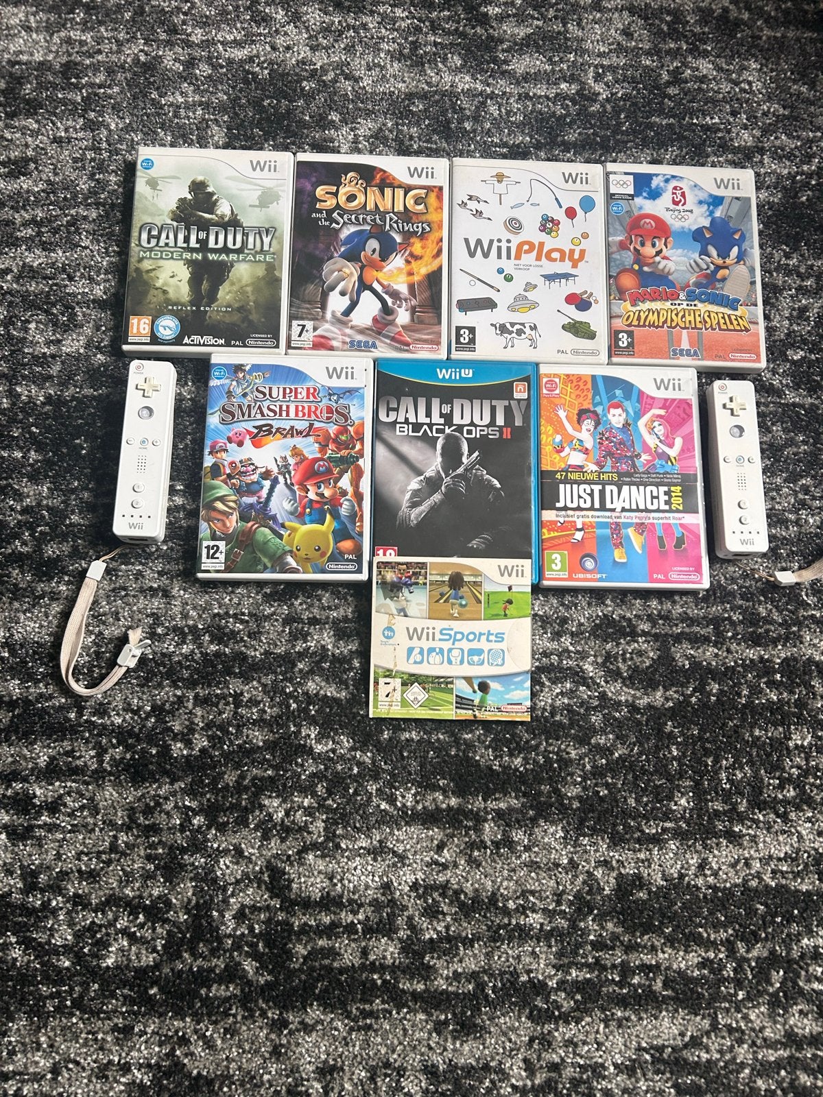 Wii Games Bundel met 2 Controllers - Diverse Genres, Spelcomputers en Games, Games | Nintendo Wii, Avontuur en Actie, Gebruikt