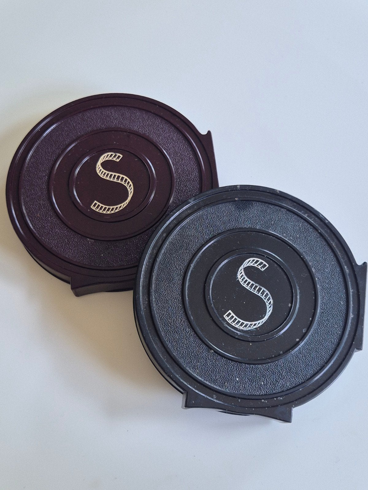 Vintage Siemens Bakeliet Filmspoelblikken / Dozen, Accessoire, Onbekend, Ophalen of Verzenden, Onbekend