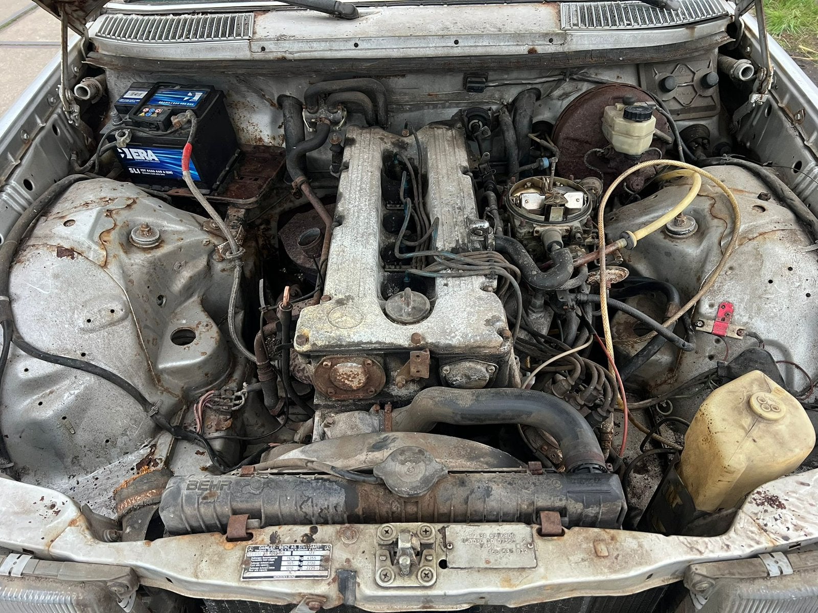 Mercedes benz w123 280e oldtimer geen papieren !, foto 8