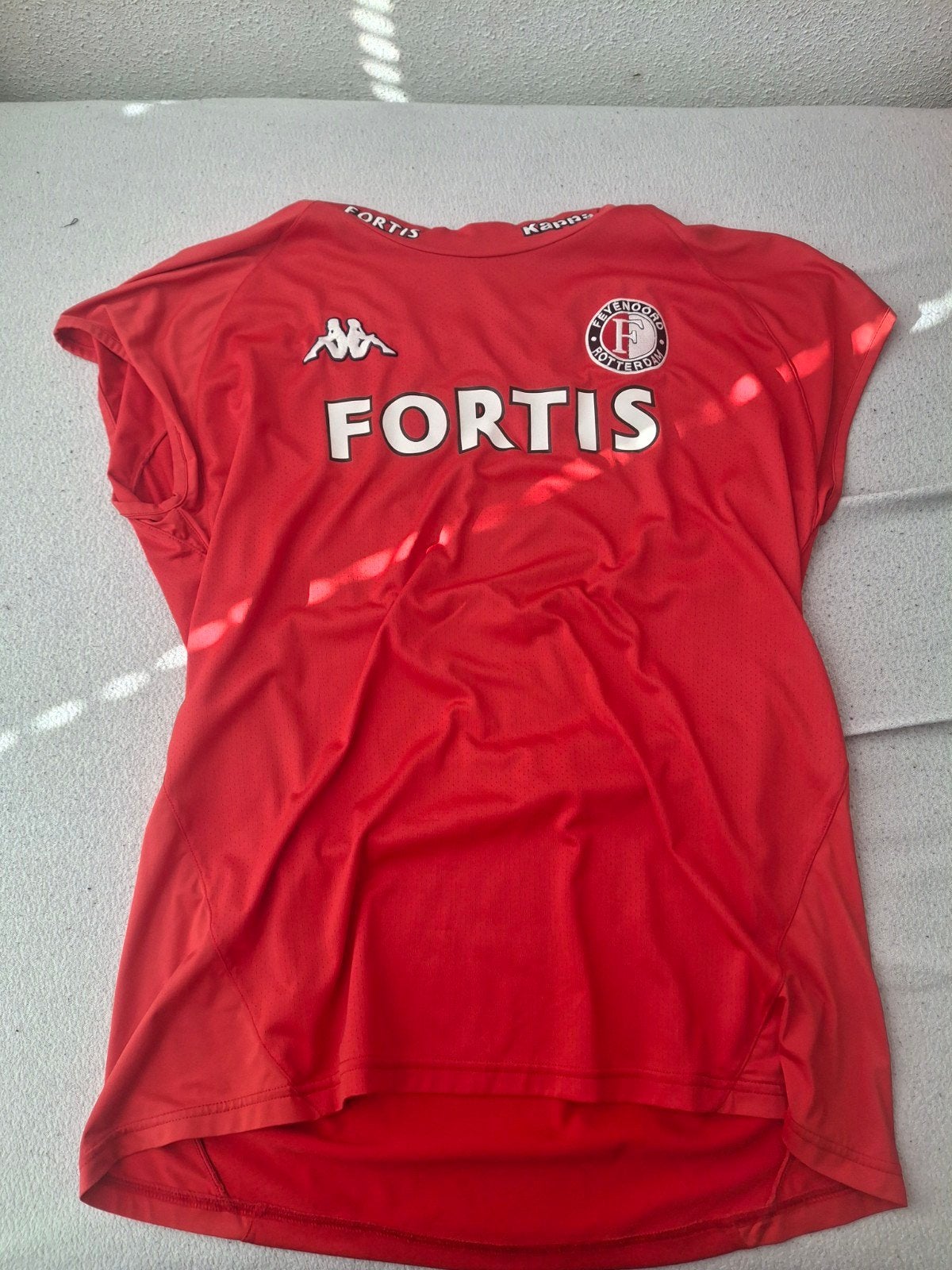 Feyenoord trainingshirt, Kleding | Heren, Sportkleding, Kappa, Overige maten, Ophalen of Verzenden, Voetbal