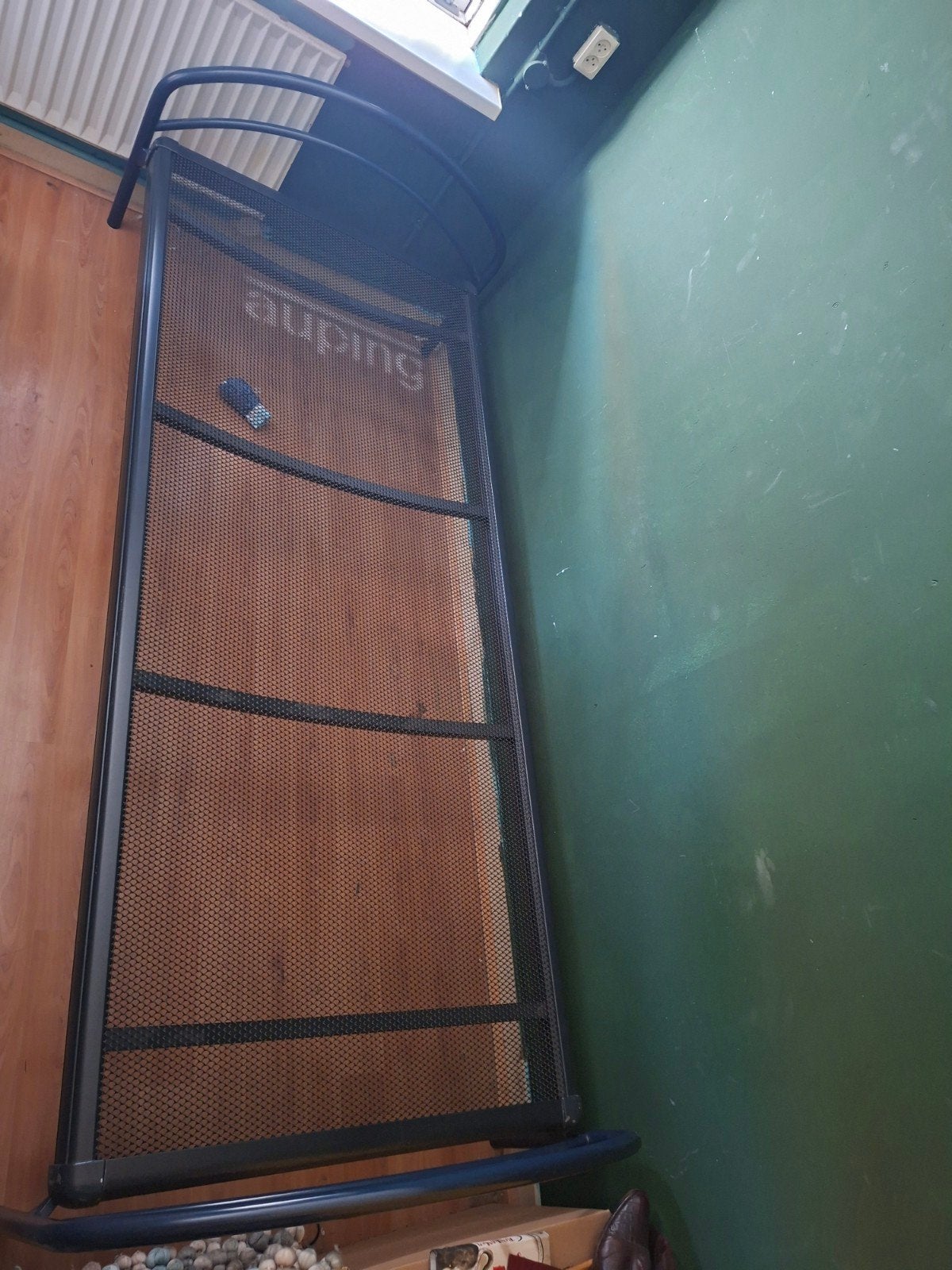 Auping spiraalbodem 90x210 cm met ombouw, Ophalen, Gebruikt, 90 cm, Eenpersoons