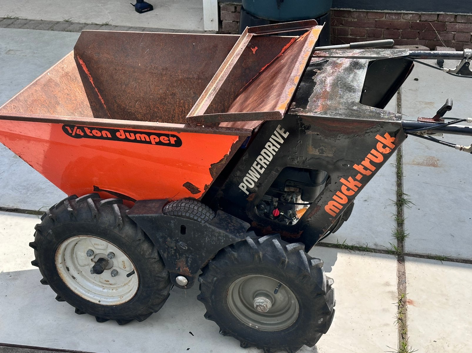 Muck-truck mk1 250kg dumper., Ophalen, Gebruikt